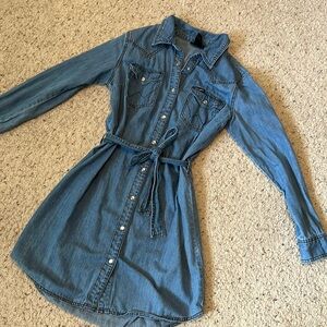 Wrangler shirt dress